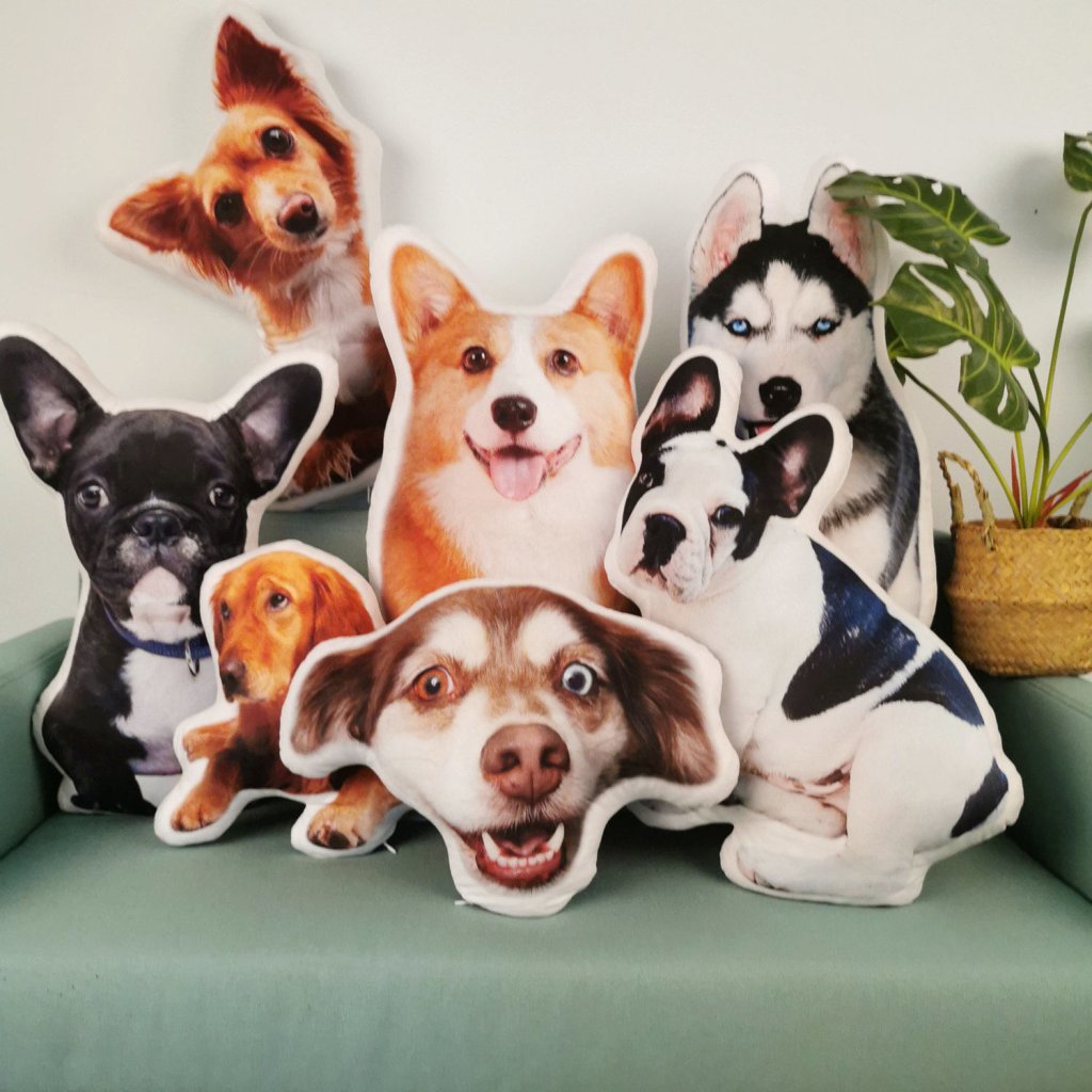 Custom Pet Shaped 3D pillow